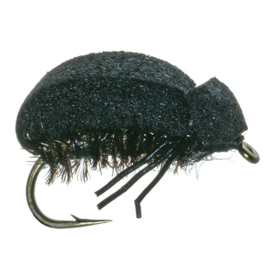 Umpqua Foam Beetle Lawson Black - #16 ryhmässä Vieheet / Perhot / Pintaperhot @ Sportfiskeprylar.se (NFD9866-16)