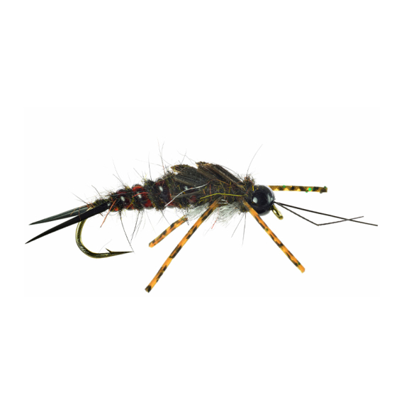 Umpqua Atomic Stone Hudspeth Brown/Black - #6 ryhmässä Vieheet / Perhot / Nymfit @ Sportfiskeprylar.se (NFD9878-6)