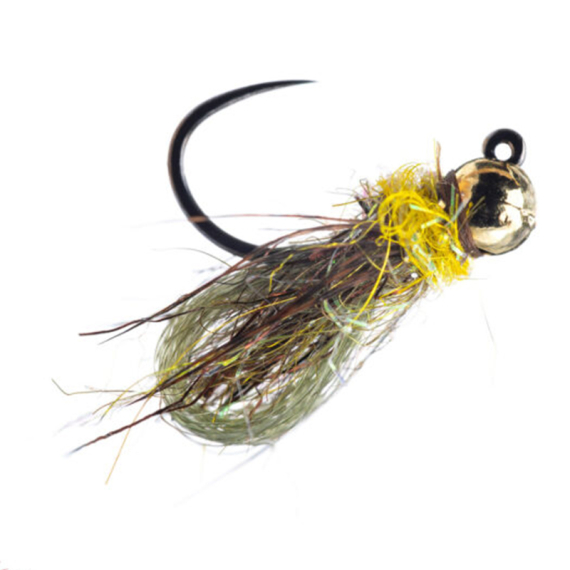 Umpqua Jiggy Caddis Pupa Mercer Olive - #14 ryhmässä Vieheet / Perhot / Nymfit @ Sportfiskeprylar.se (NFD9884-Olive14)