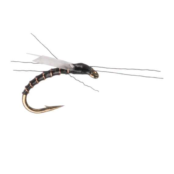 Umpqua 1 O\'clock Midge Gonzales Black ryhmässä Vieheet / Perhot / Nymfit @ Sportfiskeprylar.se (NFD9903-18r)