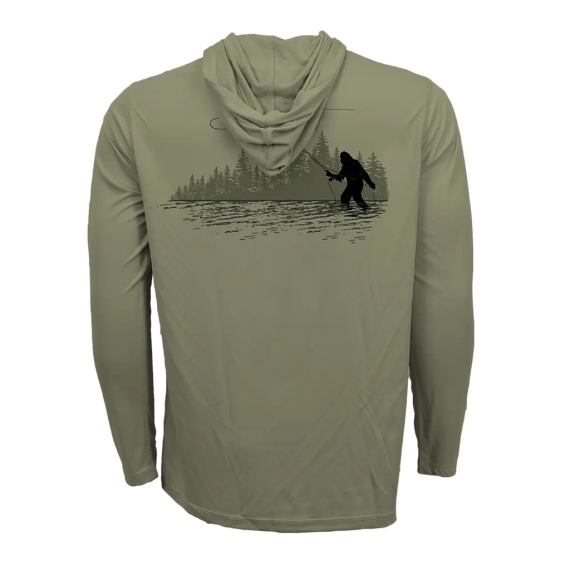 RepYourWater Hooded Sun Shirt ECO50 Tight Loops Squatch ryhmässä Vaatteet ja kengät / UV-vaatteet @ Sportfiskeprylar.se (NFD9927-Sr)
