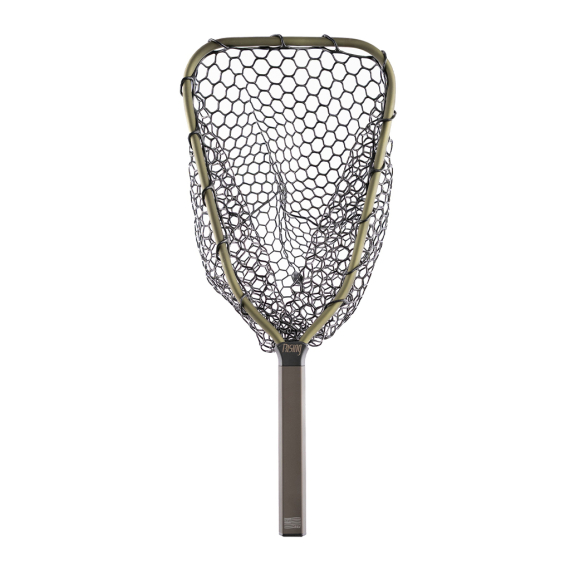 Rising Brookie Landing Net Clear 25cm handle - Moss ryhmässä Työkalut ja tarvikkeet / Haavit / Perhokalastushaavit @ Sportfiskeprylar.se (NFD9962-C-25Moss)