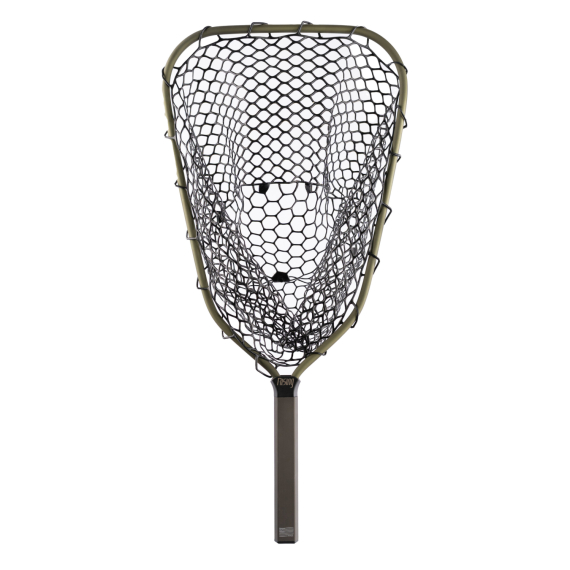 Rising Lunker Landing Net Clear 25cm handle - Stealth ryhmässä Työkalut ja tarvikkeet / Haavit / Perhokalastushaavit @ Sportfiskeprylar.se (NFD9963-C-25Stealth)