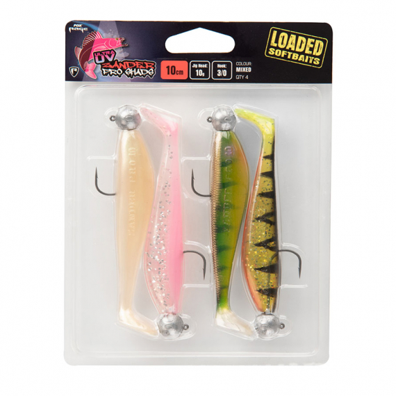 Fox Rage UV Zander Pro Loaded Mix Packs (4kpl) ryhmässä Vieheet / Jigit ja keinosyötit / Ahven- ja kuhajigit @ Sportfiskeprylar.se (NMC017r)
