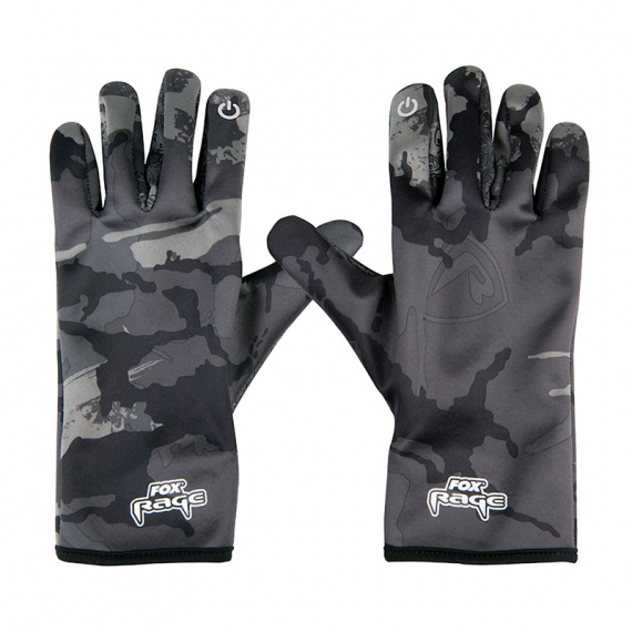 Fox Rage Thermal Camo Glove ryhmässä Vaatteet ja kengät / Vaatetus / Hanskat ja rukkaset @ Sportfiskeprylar.se (NPR336r)