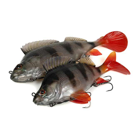 Fox Rage Ultra Natural Perch Replicant ryhmässä Vieheet / Swimbaits / Pehmeä swimbaitit @ Sportfiskeprylar.se (NRE589r)
