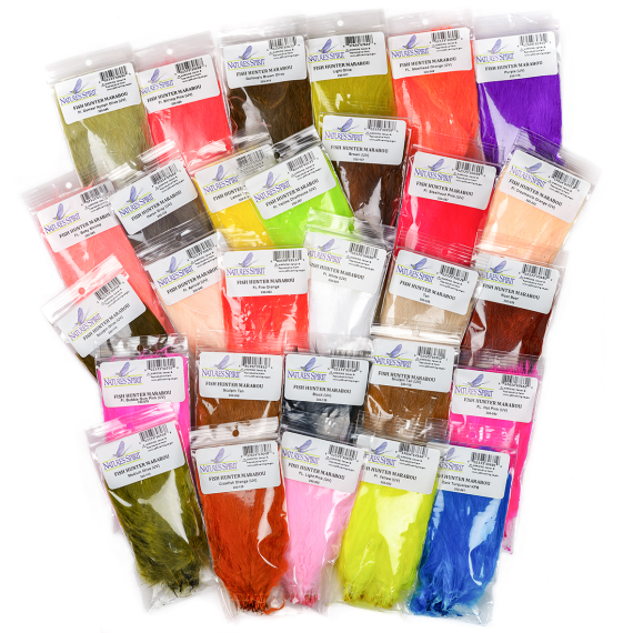 Natures Spirit Fish Hunter Blood Quill Marabou ryhmässä Koukut & Tarvikkeet / Perhonsidonta / Perhonsidontamateriaalit / Höyhenet & Sulat / Muut höyhenet @ Sportfiskeprylar.se (NS-200-136r)