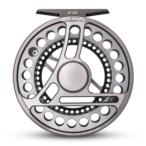 Loop Opti Fly Reel Mist Silver ryhmässä Kelat / Perhokelat & Lisäkelat / Perhokelat @ Sportfiskeprylar.se (ODFS-Lr)