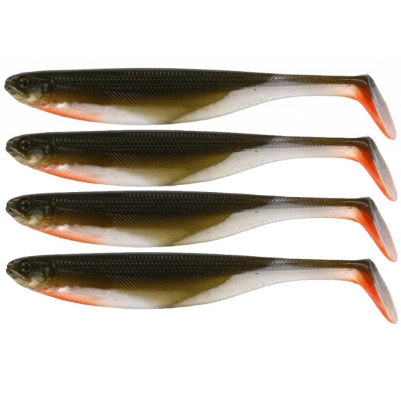 Westin ShadTeez Slim 7,5 cm Bass Orange 4kpl. ryhmässä Vieheet / Jigit ja keinosyötit / Ahven- ja kuhajigit @ Sportfiskeprylar.se (P022-021-006)