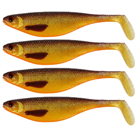 Westin ShadTeez 7cm 4g Gold Rush 4pcs ryhmässä Vieheet / Jigit ja keinosyötit / Ahven- ja kuhajigit @ Sportfiskeprylar.se (P023-578-005)