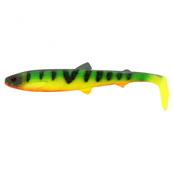 Westin BullTeez Shadtail 24cm 107g - Tiger Perch Box ryhmässä Vieheet / Jigit ja keinosyötit / Haukijigit @ Sportfiskeprylar.se (P138-644-155)
