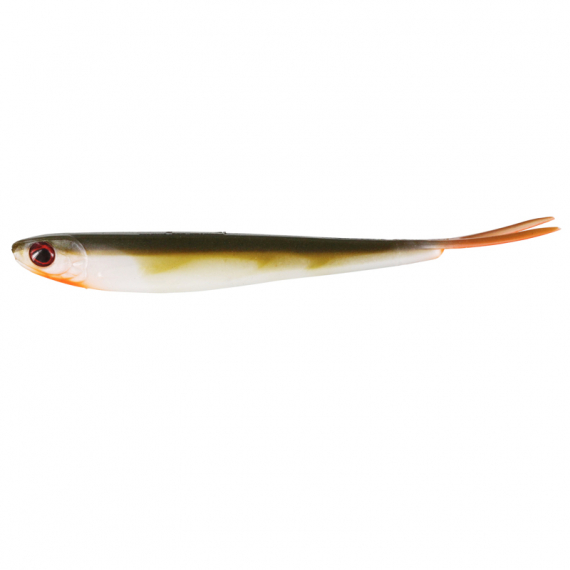 Westin TwinTeez V2 V-Tail 14,5cm 9g Bass Orange (bulk) ryhmässä Vieheet / Jigit ja keinosyötit / Pystysuorat pehmeät syötit @ Sportfiskeprylar.se (P149-021-157)