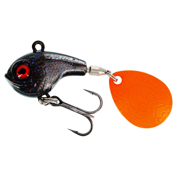 Westin DropBite Spin Tail Jig 3,4cm, 17g - Black Mamba ryhmässä Vieheet / Värisevät syötit @ Sportfiskeprylar.se (P189-026-034)