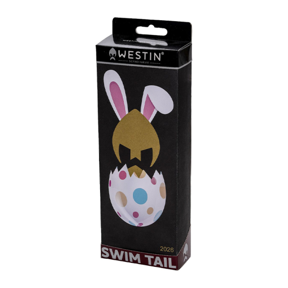Westin Swim Tail Easter Edition 12cm, 2g Suspending 1 Body 2 Tails ryhmässä Vieheet / Viehesarjat / Syöttipaketit hauelle @ Sportfiskeprylar.se (P230-1387-225)