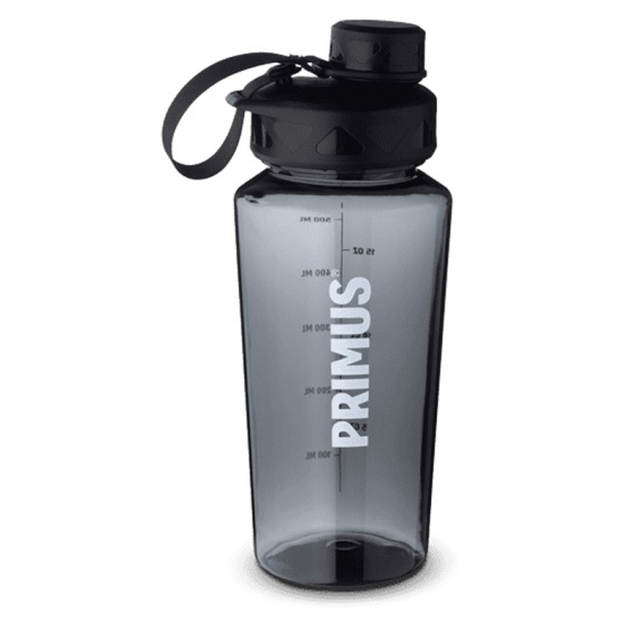 Primus TrailBottle 0,6L Tritan Black ryhmässä Retkeily / ulkoilu / Retkikeittiöt & keittiövälineet / Vesipullot @ Sportfiskeprylar.se (P740100)
