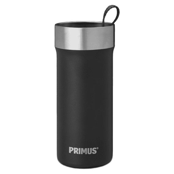Primus Slurken Vacuum Mug 0,4 Black ryhmässä Retkeily / ulkoilu / Retkikeittiöt & keittiövälineet / Termokset / Termosmukit @ Sportfiskeprylar.se (P742680)