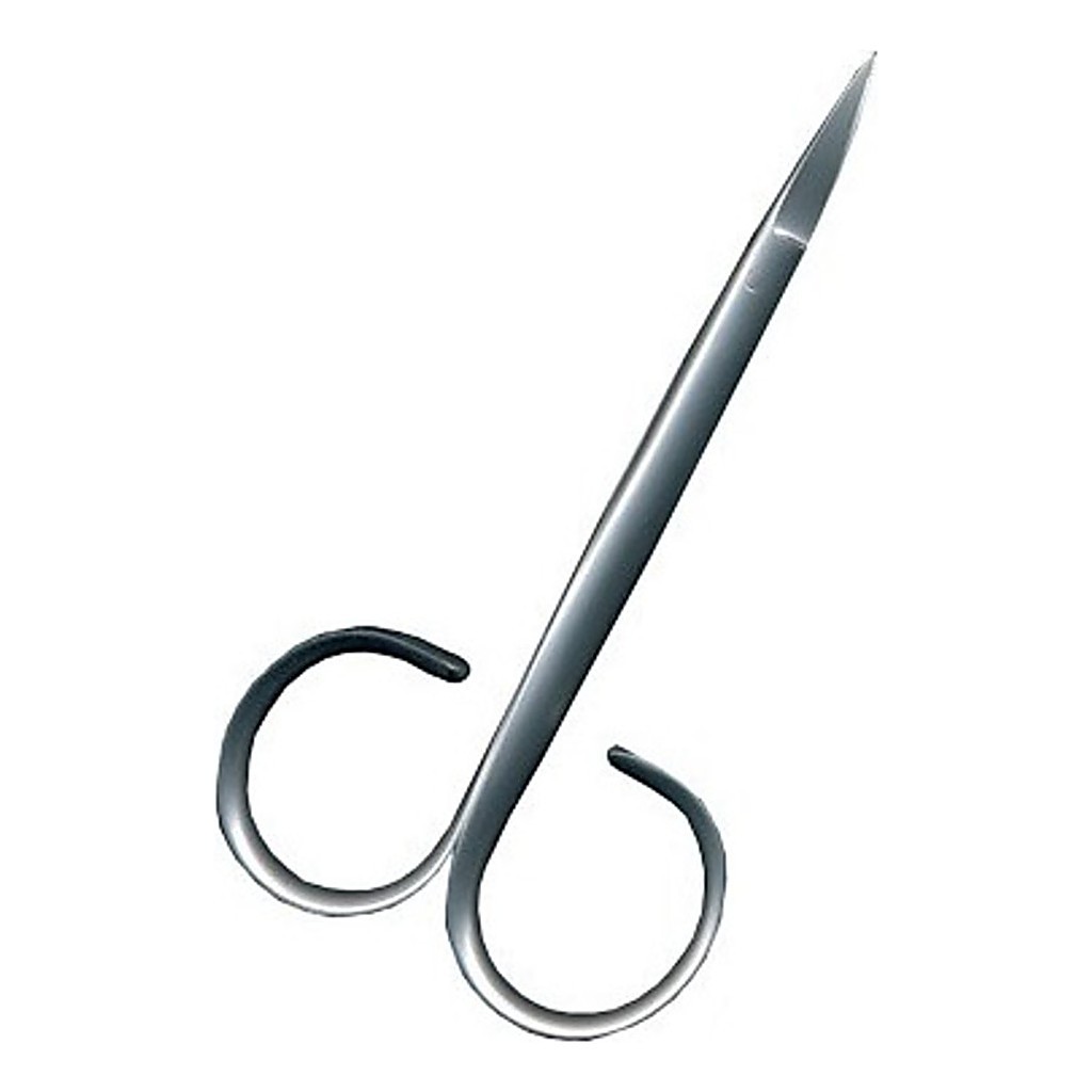 Petitjean Small Scissor Curved ryhmässä Työkalut ja tarvikkeet / Pihdit & sakset / Leikkurit & sakset @ Sportfiskeprylar.se (PE-T60)