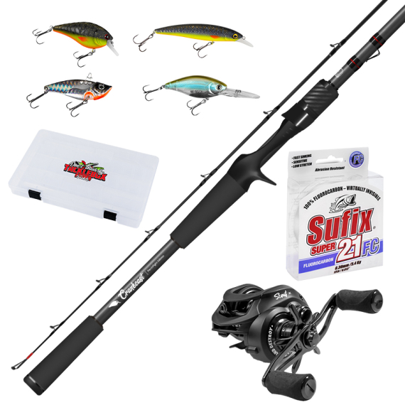 PerchFight V2 Crankcast Combo ryhmässä Kalastussetit / Heittokalastussetit / Heittokalastussetit Ahven @ Sportfiskeprylar.se (PERCHFIGHTV2CRANKCOMBO)