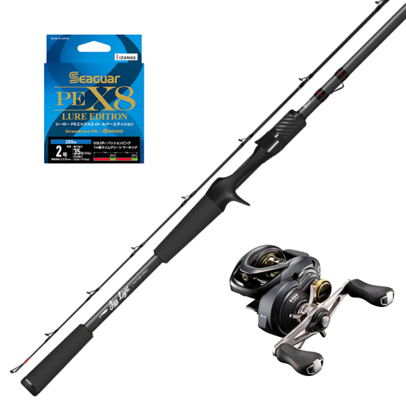PerchFight V2 - Jigg Light Cast 7\'8\'\' 3-20g Curado BFS Combo ryhmässä Kalastussetit / Heittokalastussetit / Heittokalastussetit Ahven @ Sportfiskeprylar.se (PERCHFIGHTV2CURADOBFSSET)