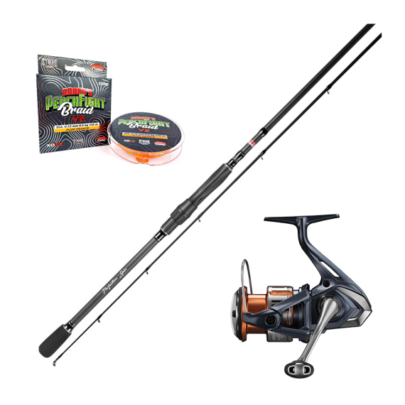 Söder Tackle Perfection Spin 7\'6\'\' 5-30g Nasci Combo ryhmässä Kalastussetit / Virvelisetit / Ahvenen Avokelasetti @ Sportfiskeprylar.se (PERFECTIONNASCIV2COMBO)