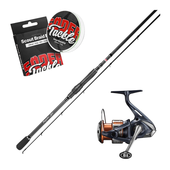 Söder Tackle Perfection Spin 7\'6\'\' 5-30g Nasci Combo ryhmässä Kalastussetit / Virvelisetit / Ahvenen Avokelasetti @ Sportfiskeprylar.se (PERFECTIONNASCIV2COMBO)