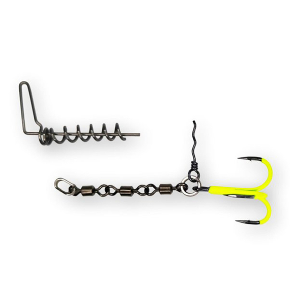 Pikecraft 3-Swivel Chain Stinger Kit M UVC ryhmässä Koukut & Tarvikkeet / Stingers & Stinger lisätarvikkeet / Stingerit @ Sportfiskeprylar.se (PIKECRAFT1200-0001r)