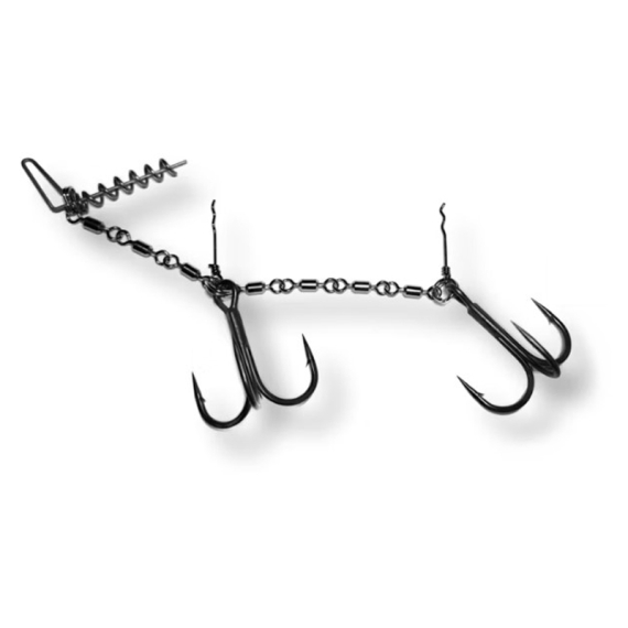 Pikecraft XXXL Swivel Stinger Kit 5/0 ryhmässä Koukut & Tarvikkeet / Stingers & Stinger lisätarvikkeet / Stingerit @ Sportfiskeprylar.se (PIKECRAFT1237)