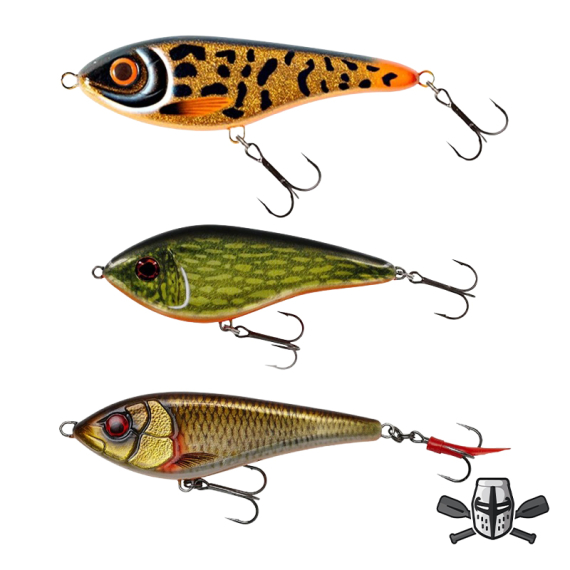 Pike Knight\'s Favorite Jerkbaits ryhmässä / @ Sportfiskeprylar.se (PIKENIGHTBUNDLE)