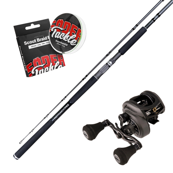 Eastfield Instrument Pike Trophy Casting Combo 8\'6\'\' -350g ryhmässä Kalastussetit / Heittokalastussetit / Hyrräkelasetit Hauki @ Sportfiskeprylar.se (PIKETROPHYCOMBO)