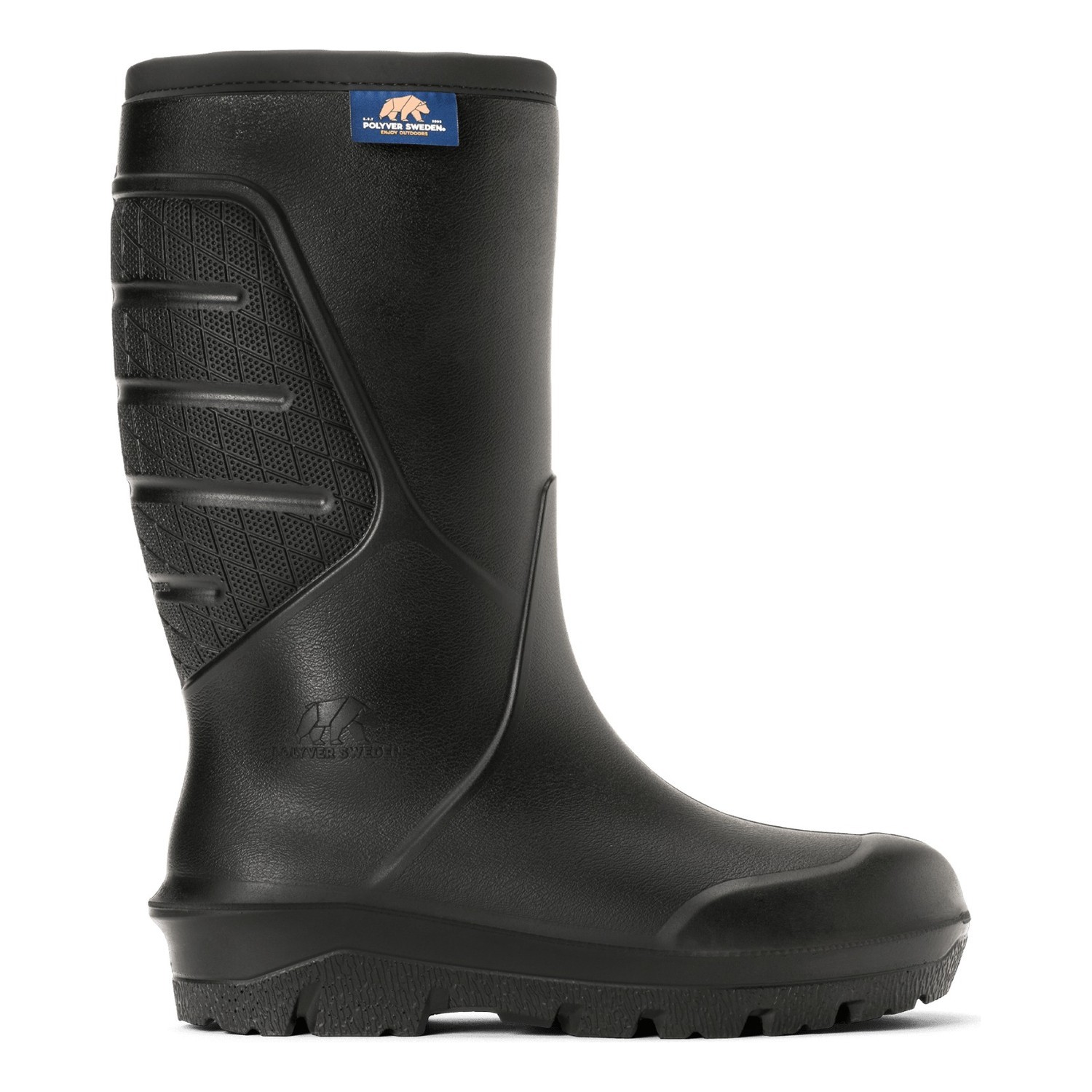 Polyver Winter High Boot Black ryhmässä Vaatteet ja kengät / Jalkineet / Wellington / Talvisaappaat @ Sportfiskeprylar.se (POL8738r)