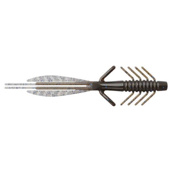 Jaeger Asta 9cm (8pcs) - Pecan Rust - Vieheet Jigit ja keinosyötit Ravut ja Creaturebaits-syötit Otusjigit