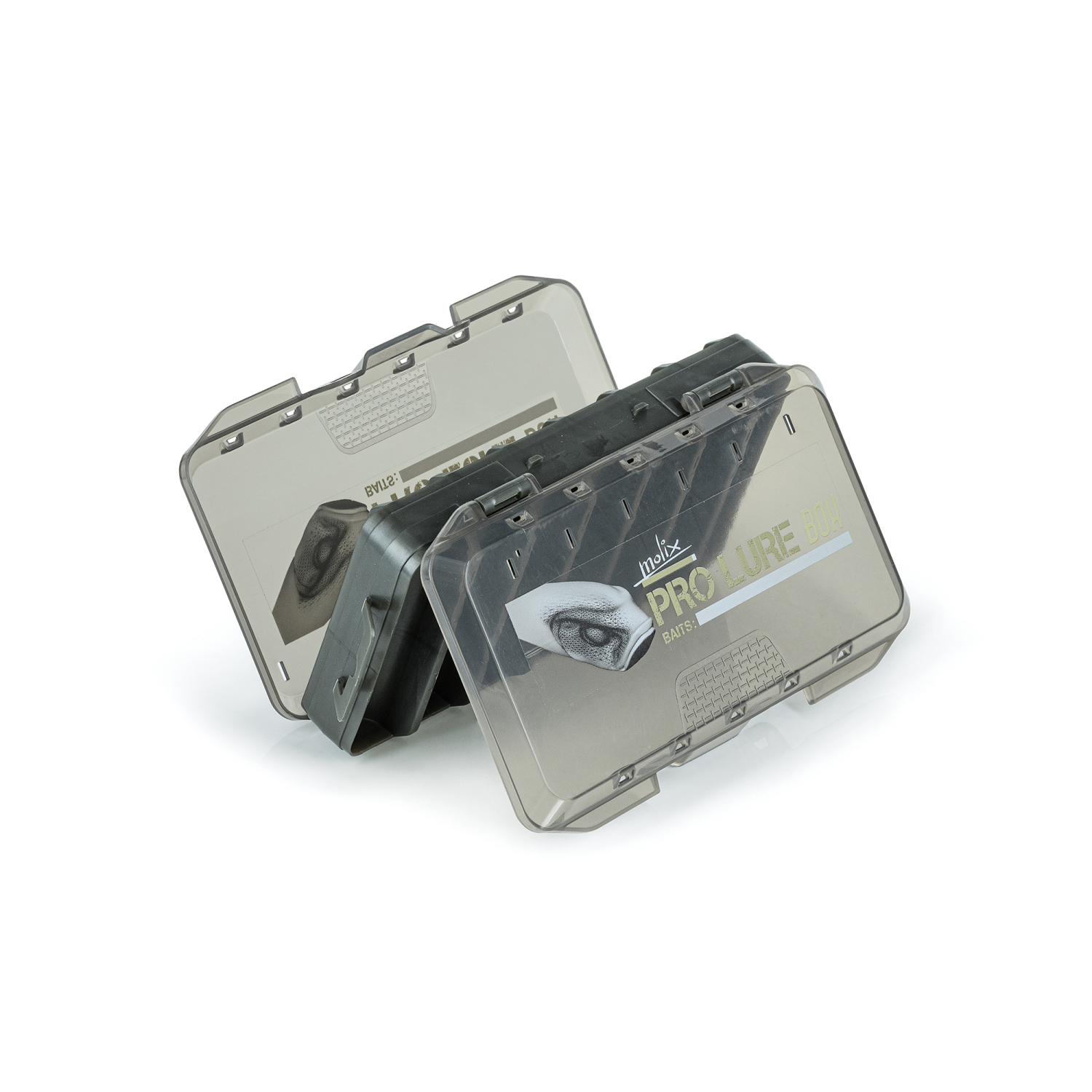 Molix Pro Lure Box Small - 17,6x18,5x3,7cm ryhmässä Säilytys / Rasiat ja laatikot / Viehelaatikot @ Sportfiskeprylar.se (PROLB-S)