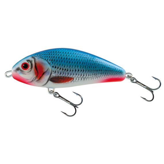 Salmo Fatso 10cm, 52g Sinking - Bleeding Blue Shad ryhmässä Vieheet / Jerkit @ Sportfiskeprylar.se (QFA048)