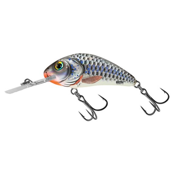Salmo Rattlin\' Hornet 6,5cm, 20g Floating - Silver Holographic Shad ryhmässä Vieheet / Vaaput / Syvän menevät crankbait-vieheet @ Sportfiskeprylar.se (QRH015)