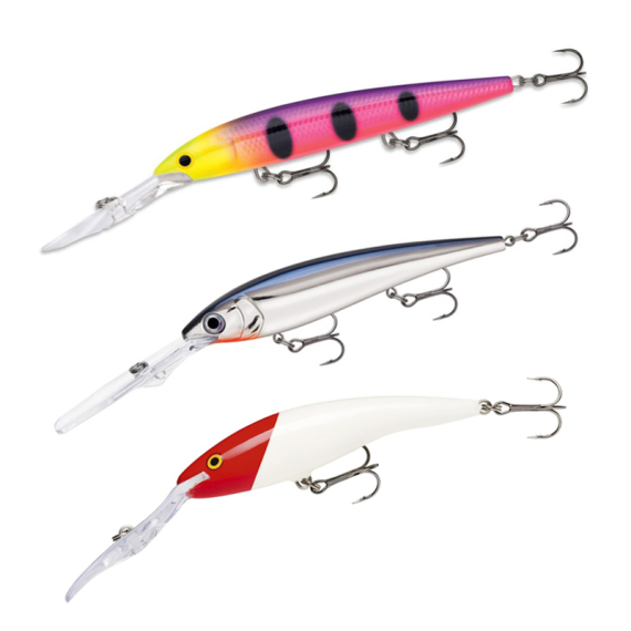 Rapala Zander Trolling Wobbler Set ryhmässä Vieheet / Viehesarjat / Viehesarjat Kuha @ Sportfiskeprylar.se (RAPALATROLLINGPAKET)