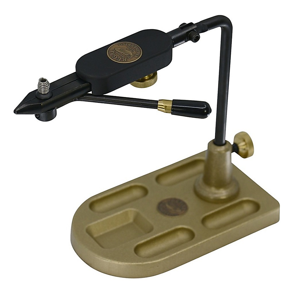Regal Medallion Series Vise - Regular Jaws/Bronze Pocket Base ryhmässä Koukut & Tarvikkeet / Perhonsidonta / Perhonsidontapenkit @ Sportfiskeprylar.se (REG-RPBR-10P)