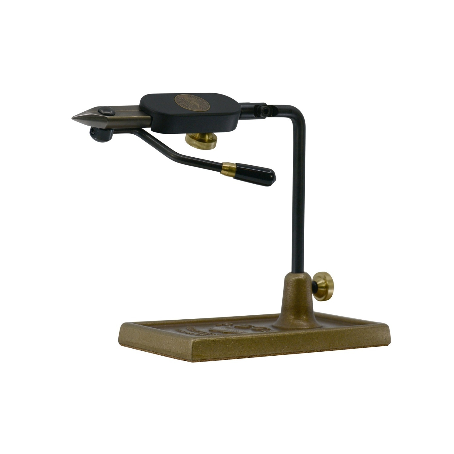 Regal Medallion Series Vise - Stainless Steel Jaws/Bronze Traditional Base ryhmässä Koukut & Tarvikkeet / Perhonsidonta / Perhonsidontapenkit @ Sportfiskeprylar.se (REG-STNSBMM-40T)