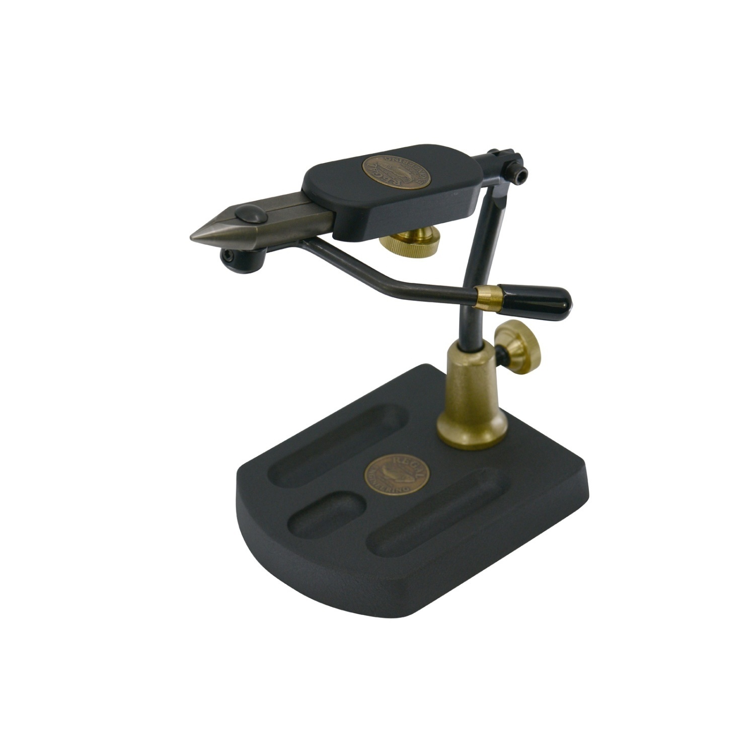 Regal Travel Vise - Stainless Steel Jaws/Aluminum Pocket Base ryhmässä Koukut & Tarvikkeet / Perhonsidonta / Perhonsidontapenkit @ Sportfiskeprylar.se (REG-TRA-5S)