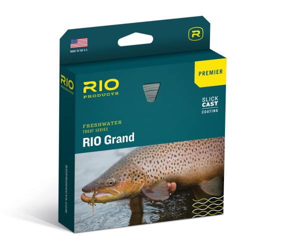 RIO Premier Grand Fly Line Float Camo/Tan ryhmässä Kalastusmenetelmät / Perhokalastus / Perhosiimat / Yhdenkäden siimat @ Sportfiskeprylar.se (RP19255r)