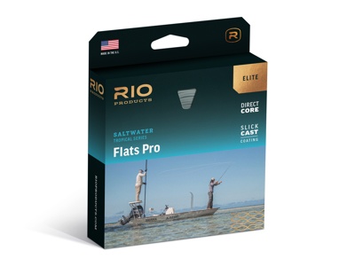 Rio Elite Flats Pro Fly Line Aqua/Orange/Sand ryhmässä Kalastusmenetelmät / Perhokalastus / Perhosiimat / Yhdenkäden siimat @ Sportfiskeprylar.se (RP19302r)