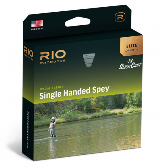 Rio Elite Single Handed Spey, Float Peach/Camo ryhmässä Siimat / Perhosiimat / Yhdenkäden siimat @ Sportfiskeprylar.se (RP19536r)