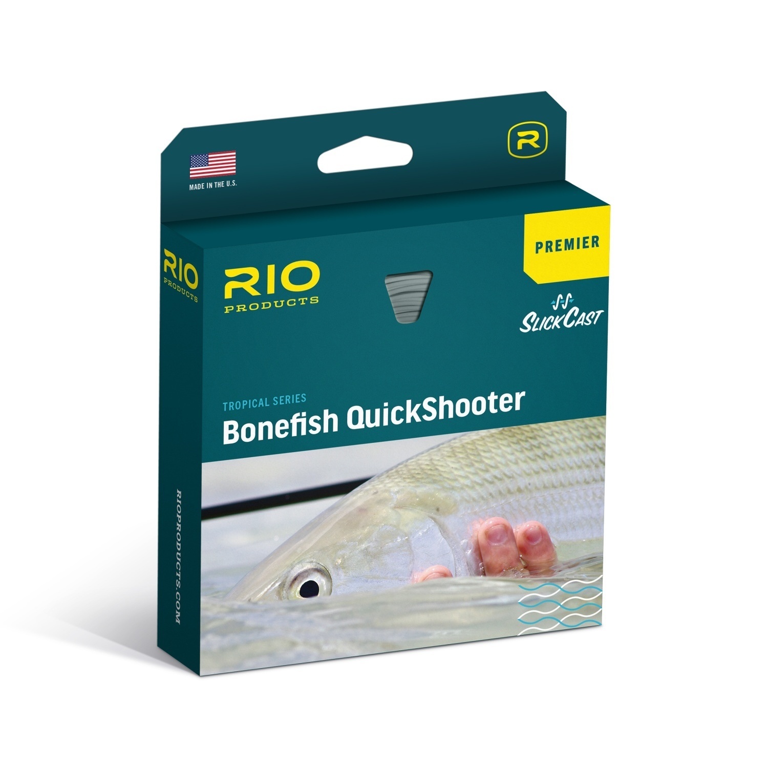 Rio Premier Bonefish QuickShooter WF Float Fly Line - # 5 ryhmässä Siimat / Perhokalastussiimat / Yhdenkäden siimat @ Sportfiskeprylar.se (RP19635)