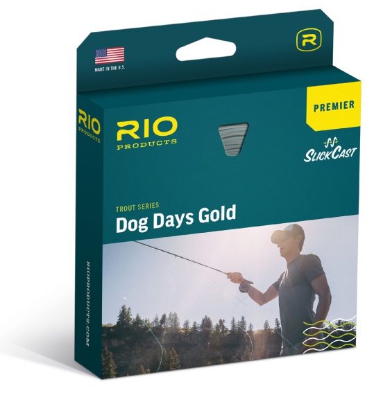 Rio Premier Dog Days Gold Fly Line ryhmässä Kalastusmenetelmät / Perhokalastus / Perhosiimat / Yhdenkäden siimat @ Sportfiskeprylar.se (RP19689r)