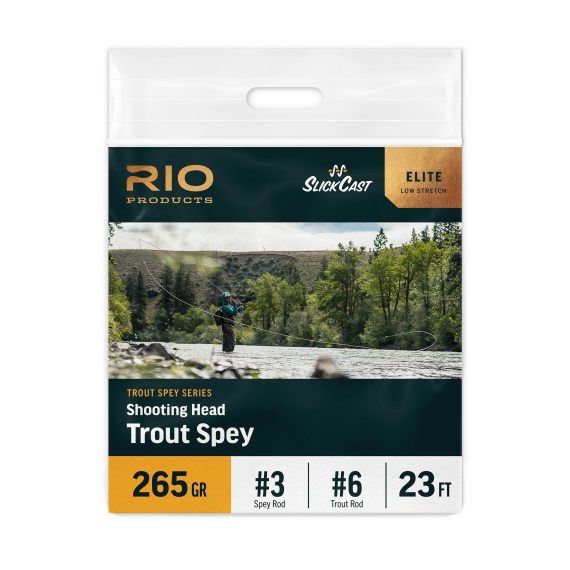 Rio Elite Trout Spey SHD ryhmässä Kalastusmenetelmät / Perhokalastus / Perhosiimat / Yhdenkäden siimat @ Sportfiskeprylar.se (RP19744r)