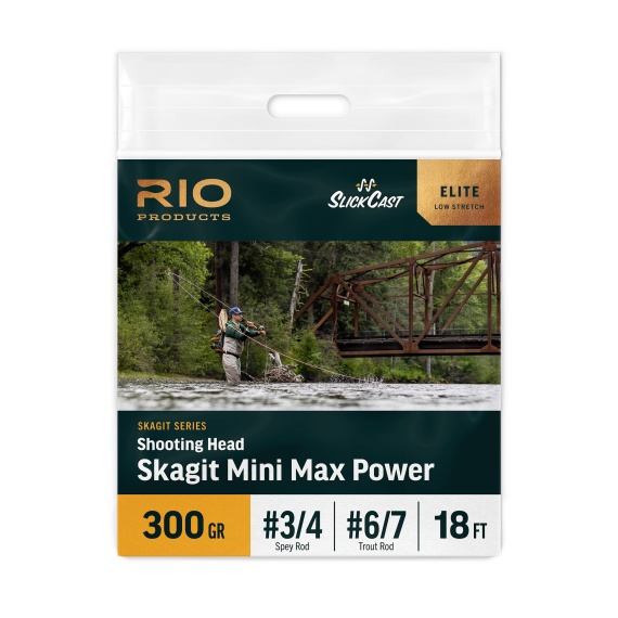 Rio Elite Skagit Mini Max Power SHD ryhmässä Kalastusmenetelmät / Perhokalastus / Perhosiimat / Yhdenkäden siimat @ Sportfiskeprylar.se (RP19750r)