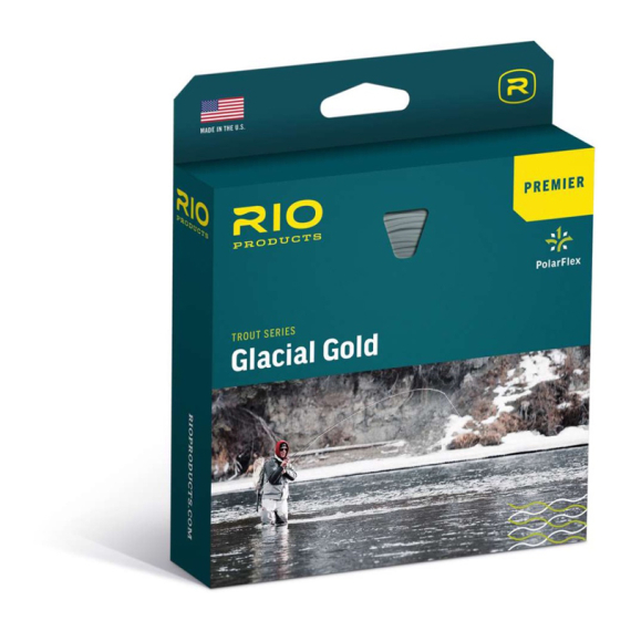 Rio Premier Glacial Gold WF Float Fly Line ryhmässä Kalastusmenetelmät / Perhokalastus / Perhosiimat / Yhdenkäden siimat @ Sportfiskeprylar.se (RP19760r)