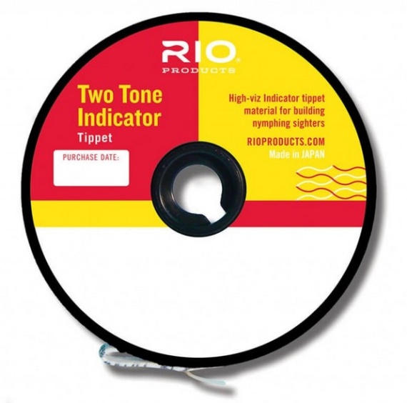 Rio 2-Tone Indicator Tippet ryhmässä Kalastusmenetelmät / Perhokalastus / Perhoperukkeet & perukemateriaali / Perukemateriaali perhokalastus @ Sportfiskeprylar.se (RP22081r)