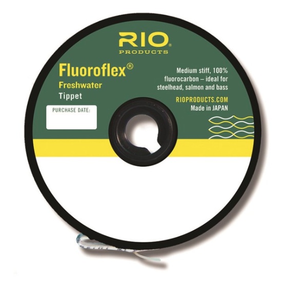Rio Fluoroflex Tippet Leadermaterial ryhmässä Kalastusmenetelmät / Perhokalastus / Perhoperukkeet & perukemateriaali / Perukemateriaali perhokalastus @ Sportfiskeprylar.se (RP22113r)