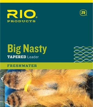 RIO Big Nasty Leader 6ft ryhmässä Kalastusmenetelmät / Perhokalastus / Perhoperukkeet & perukemateriaali / Valmiit perhoperukkeet / Kartioperukkeet @ Sportfiskeprylar.se (RP24076r)