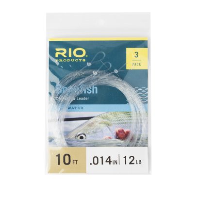 RIO Bonefish Leader 10ft 0,30mm/5 kg 3kpl ryhmässä Koukut & Tarvikkeet / perukkeet & perukemateriaalit @ Sportfiskeprylar.se (RP24258)